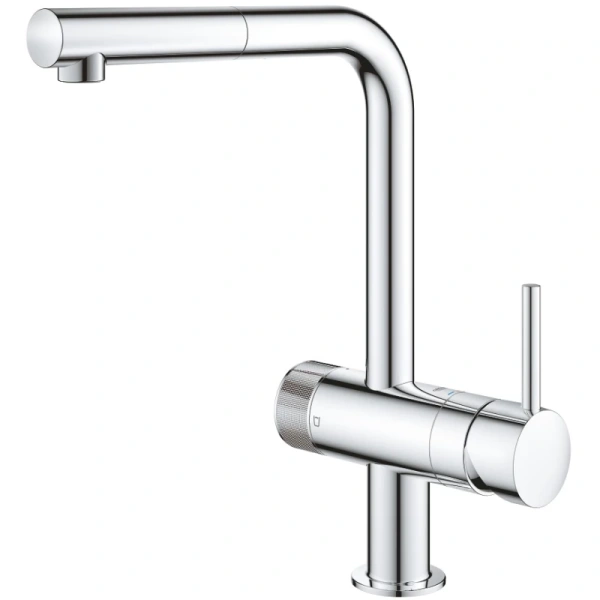 смеситель для кухни с подключением к фильтру grohe blue pure minta 31721000