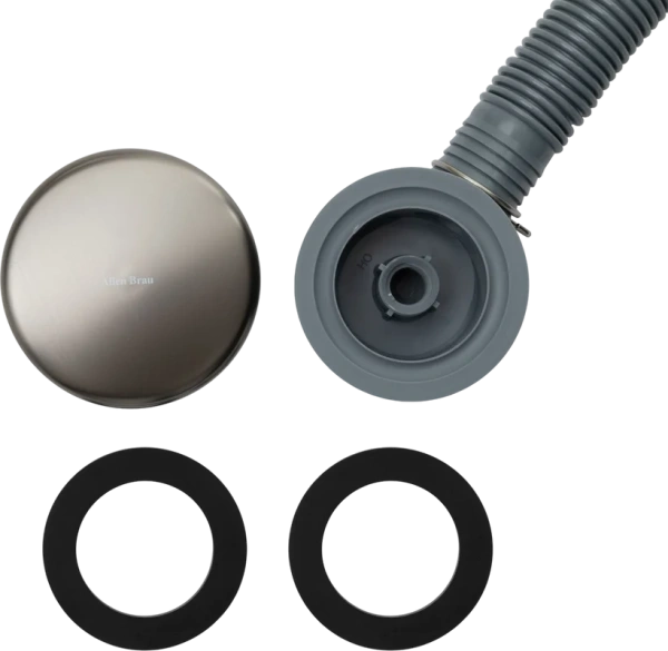 слив-перелив allen brau priority 5.31027-mg click-clack, графит брашированный