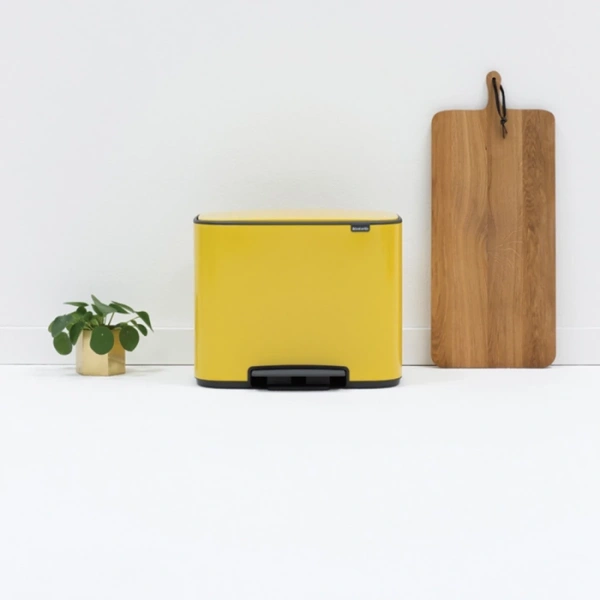 Ведро для мусора Brabantia Bo Pedal Bin 121180 23 + 11 л