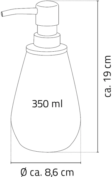Дозатор для мыла Ridder Frey 2243510