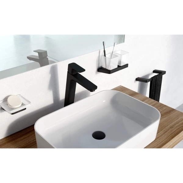 Мыльница Ravak TD 200.20 матовый черный