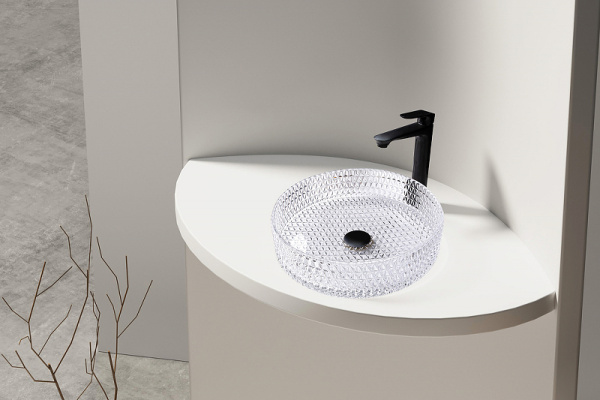 раковина 39.5x39.5 см abber glas ak2301