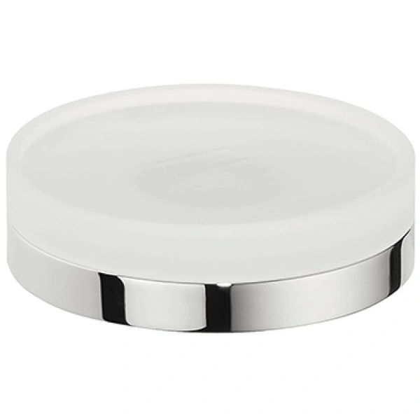 Мыльница настольная Colombo Design Mini B5240.CR-VAN, хром|матовое стекло