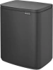 Мусорное ведро Brabantia Bo 233746 12 л, минерально-графитовое