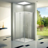 Душевой уголок WeltWasser WW200 Q22 90×90 10000002932 профиль хром, стекло прозрачное