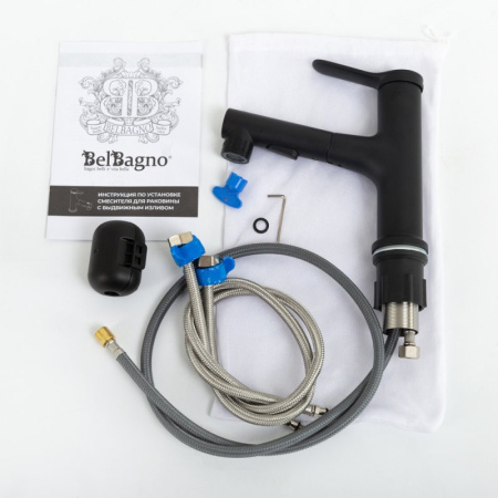 смеситель для раковины belbagno bb-lvmd-crm-w0 хром