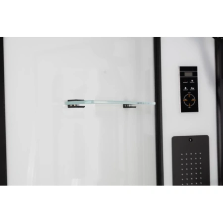 душевая кабина niagara premium 90x90 ng-6901-01g black с гидромассажем