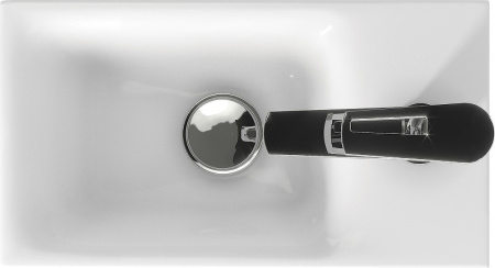 раковина aquanet cersanit moduo 40 s-um-mod40/1 00245869 подвесная/полувстраиваемая, белая