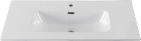 раковина 90 см aquanet flat 00284029 белая