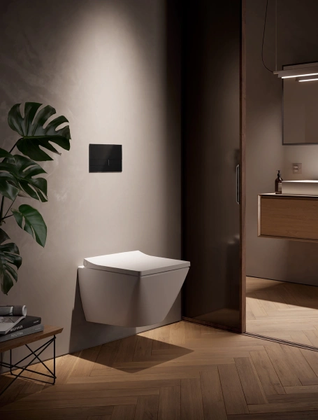 кнопка смыва tece tecespring square s240851 для инсталляции, черный