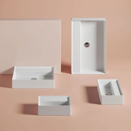 раковина, artceram, scalino, шг 500*270, цвет-glossy white