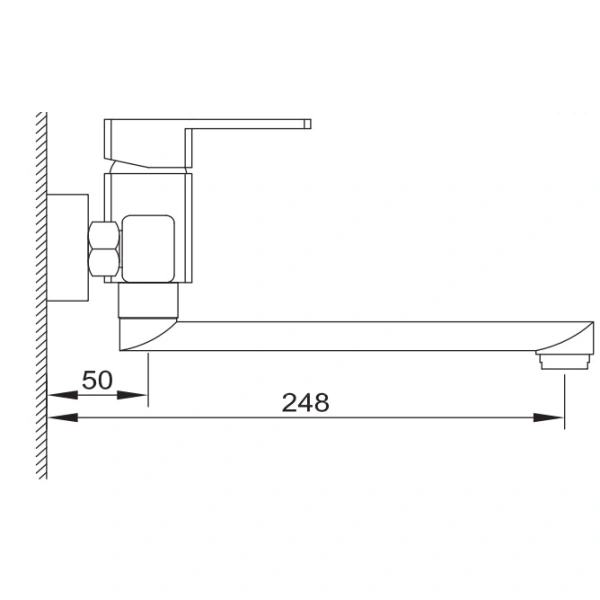 смеситель для кухни elghansa mondschein 3520235