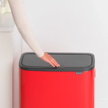 мусорное ведро 60л brabantia touch bin bo 223044
