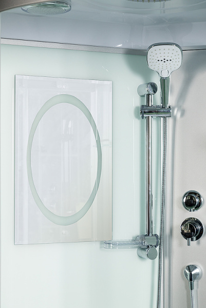 душевой бокс weltwasser ww500 emmer 13555-2 135х135 10000004657 профиль хром стекло прозрачное