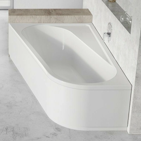 акриловая ванна ravak chrome 160x105 l ca51000000 без гидромассажа