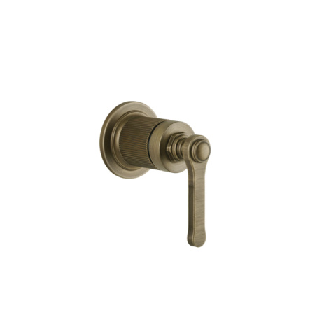 Смеситель для душа Gessi Venti20 65109#713, встраиваемый, цвет: Antique Brass